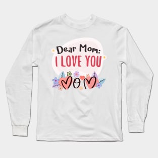 Best Mom In the World Mother's Day Best Mommy Ever Long Sleeve T-Shirt